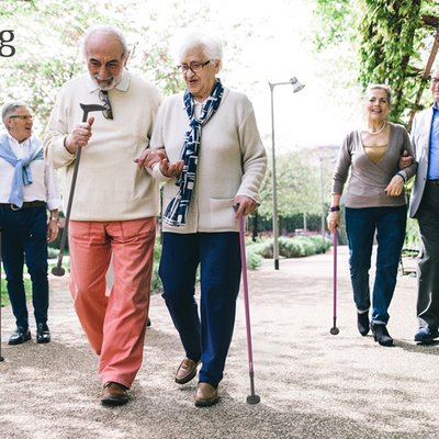 Wandelstokken en krukken