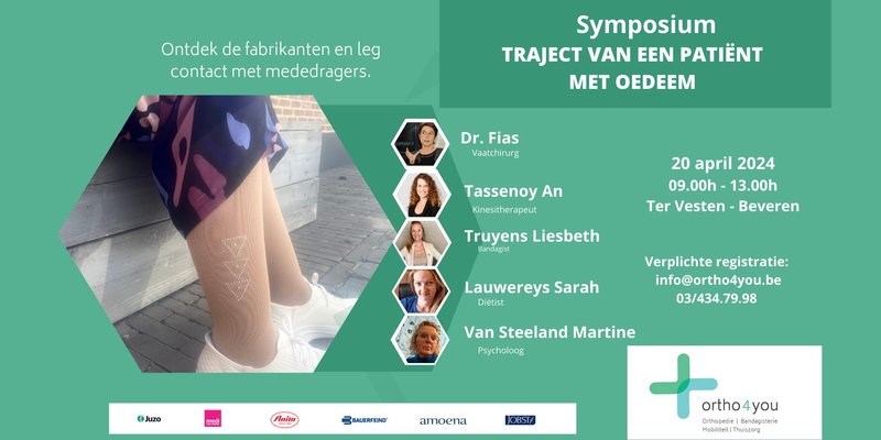 Symposium: Traject van een patiënt met oedeem.