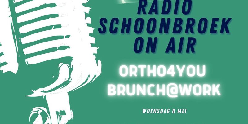 Ortho4you te horen op de radio Schoonbroek On Air (Radio SOA)