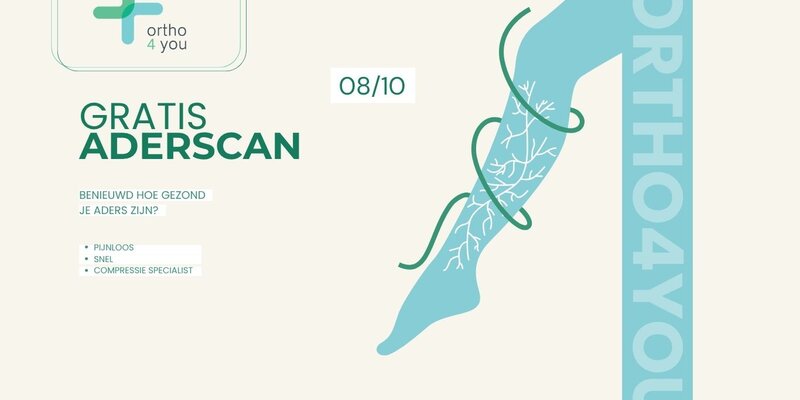 Save the date: GRATIS venenscan op donderdag 8 oktober 2026