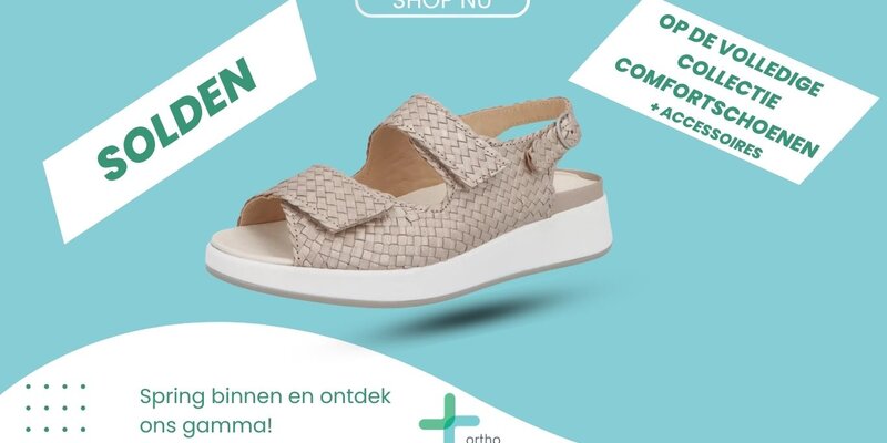 Solden op volledige collectie comfortschoenen én accessoires Solden op volledige collectie comfortschoenen én accessoires